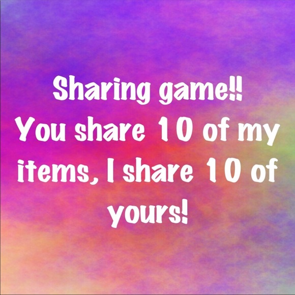 NEW LISTING/SHARE GAME ⭐️Comment “shared” with the number of items you shared⭐️ - Picture 1 of 4